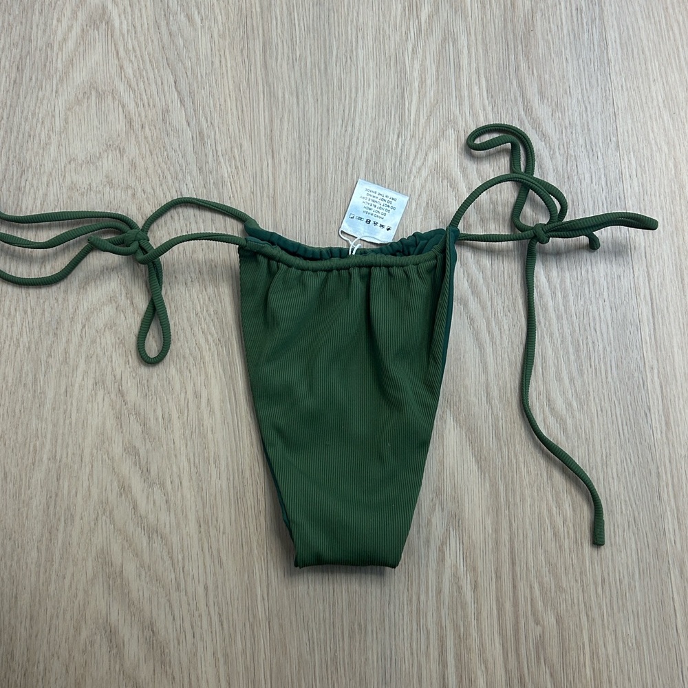 VDM The Label Ribbed Reversible String Bikini XS - Picture 5 of 6